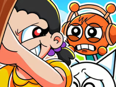 Гульня Jigsaw Puzzle: Sprunki Vs Squid