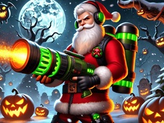 Гульня Santa vs Monsters