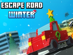 Гульня Escape Road Winter