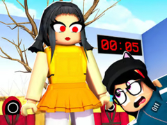 Гульня Jigsaw Puzzle: Squid Game VS Roblox