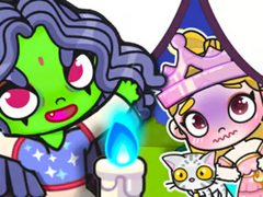 Гульня Jigsaw Puzzle: Elphaba And Glinda