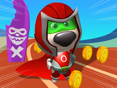 Гульня Super Dog Hero Dash