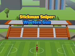 Гульня Stickman Sniper Western Gun