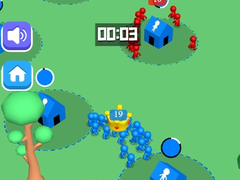 Гульня Giant Crowd Io House Capture