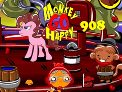 Гульня Monkey Go Happy Stage 908