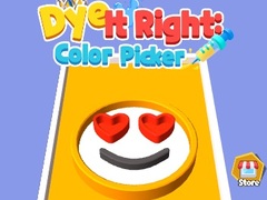 Гульня Dye It Right Color Picker