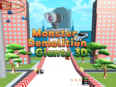 Гульня Monster Demolition Giants 3d