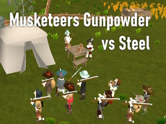 Гульня Musketeers Gunpowder vs Steel