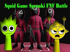 Гульня Squid Game Sprunki FNF Battle