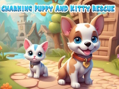 Гульня Charming Puppy And Kitty Rescue