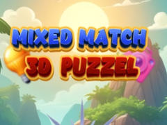 Гульня Mixed Match 3d Puzzle