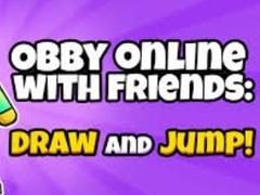 Гульня Obby With Friends: Draw and Jump