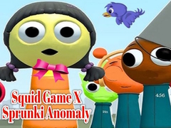 Гульня Squid Game X Sprunki Anomaly