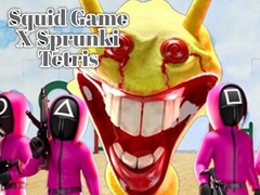 Гульня Squid Game X Sprunki Tetris