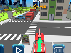 Гульня Fire Truck Rescue Driving