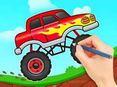 Гульня Coloring Book: Monster Truck