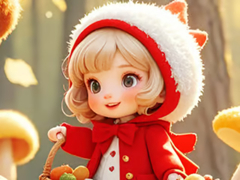 Гульня Jigsaw Puzzle: Little Red Riding Hood