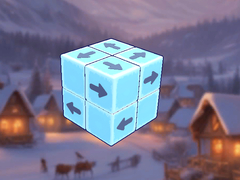Гульня Disassemble the Cube Wooden in 3D!