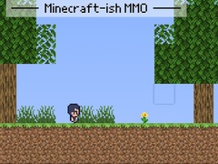 Гульня Minecraft-ish Mmo