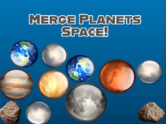Гульня Merge Planets Space!