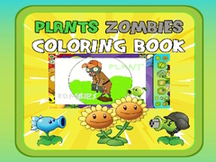Гульня Plants vs Zombies Coloring