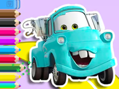 Гульня Coloring Book: Mater Cars