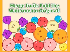 Гульня Merge fruits Fold the Watermelon Original!