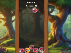 Гульня Match Fruits In Bubbles!