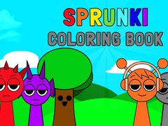 Гульня Sprunki Coloring Book