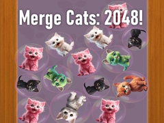 Гульня Merge Cats: 2048!