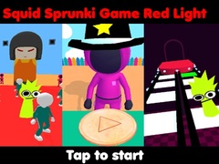 Гульня Squid Sprunki Game Red Light