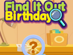 Гульня Find It Out Birthday