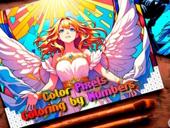 Гульня Color Pixels Coloring by Numbers