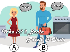 Гульня Who is? 2 Brain Puzzle & Chats