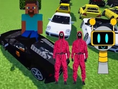 Гульня Minecraft Squid Sprunki Drift Multiplayer