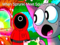 Гульня When Sprunki Meet Squid Game
