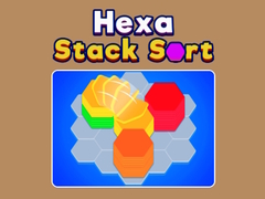 Гульня Hexa Stack Sort