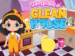 Гульня Sweet Baby Clean House