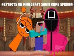 Гульня Nextbots on Minecraft Squid Game Sprunki