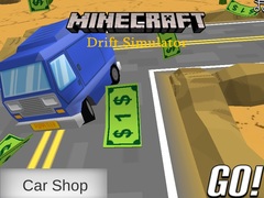 Гульня Minecraft Drift Simulator