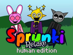Гульня Sprunki Retake: Human Edition