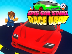 Гульня Epic Car Stunt Race Obby