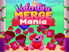 Гульня Valentine Merge Mania