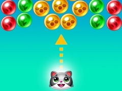 Гульня Save the cats Bubble shooter
