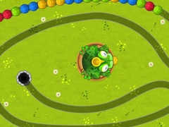 Гульня Frogtastic Marble Adventure