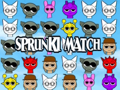 Гульня Sprunki Match