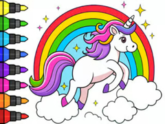 Гульня Coloring Book: Magical Unicorn