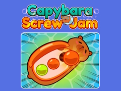 Гульня Capybara Screw Jam