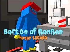 Гульня Garten of BanBan huggy Escape