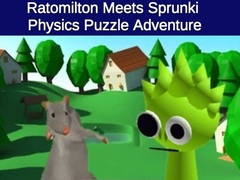 Гульня Rato Milton Meets Sprunki Physics Puzzle Adventure